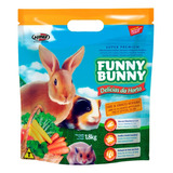 4 Ração Hamster Coelho Funny Bunny