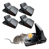 4 Ratoeira Armadilha Captura De Ratos