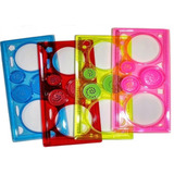 4 Réguas Mágicas Espirógrafo Mandala Spirograph Desenho