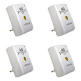 4 Repelente Sonoro P Ratos Morcegos Bivolt Byepest Envio 24h