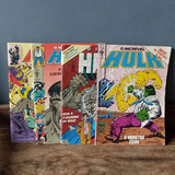 4 Revistinhas Em Quadrinhos Do Incrível Hulk - Anos 80 E 90
