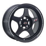 4 Rodas Arrancada Aro 15x7 Evo Racing/ Gol Up 4x100 (5,4kg)