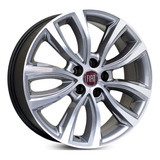 4 Rodas Kr S02 Fiat Toro Volcano / Aro 18x7 / (5x110) Et40