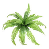 4 Samambaia Artificial 53 Cm Plantas Vaso Parede Folhagem