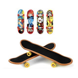 4 Skates De Dedo Fingerboard Com Acessórios 50907 Toyng Cor Das Rodas Sortidos Cor Do Skate Sortidos