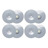 4 Suporte Disco Rígido 180mm Sem Velcro Para Lixadeira 7 Pol