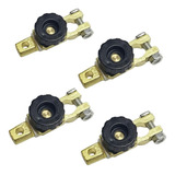 4 Terminal Bateria Conector 16mm Corta Corrente Chave Geral