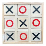 4 Tic Tac Toe Madeira Mesa Jogo Lazer Atividade Brinquedo