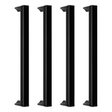 4 Uni Puxadores De Móveis Armario Cozinha Cromado 128mm Alça