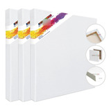 4 Unidades Telas Painel P/ Pintura 40x50 Direto Da Fabrica