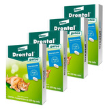 4 Vermífugo Drontal Gatos Até 4 Kg Com 4 Comprimidos Bayer