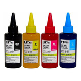 4 X 100ml Tinta Pigmentada Imprimir Papel Fotográfico Couche