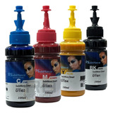 4 X 100ml Tinta Sublimatica Inktec L1300 Com Bico Dosador