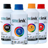 4 X 500ml Tinta P/ Impressora Epson Ecotank Refil T664 L121
