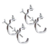 4 X Garra Clamp Treliça Q15 Q30 Aluminio Gancho Até De Tripé