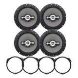 4 Alto Falante 6 Polegadas Le Son 280w 4 Aro Adaptador