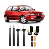 4 Amortecedor 4 Kit Suspensão Gol G4 2006 2007 2008 2009