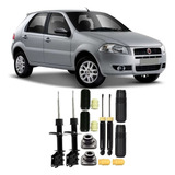 4 Amortecedor 4 Kit Suspensão Palio Fire 2004 2005 2006 2007