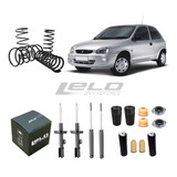 4 Amortecedor 4 Kits 4 Molas C tras Gnv Corsa Wind 94 A 03