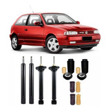 4 Amortecedor kit Suspensão Gol G3 2000 2001 2002 2003 04 05