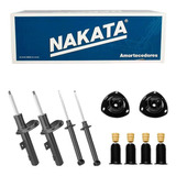 4 Amortecedor Kit Voyage Gol G5 G6 Original Nakata