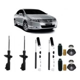 4 Amortecedor Original Kayaba Kits Honda City 2009 A 2013