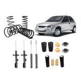 4 Amortecedores 4 Molas 4 Kits Corsa Wind 94 2000