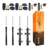 4 Amortecedores Diant E Tras Ecosport 2008 4x2 Manual Kit