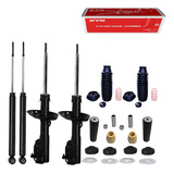 4 Amortecedores kits Honda New Fit 2009 2010 2011 2012 2013