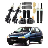 4 Amortecedores Palio 96 97 98 99 00 01 Kit Suspensão
