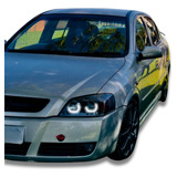 4 Angel Eyes P Farol Astra Drl Led Diurno Rjled Tipo Bmw M3