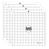 4 Bases De Corte Para Silhouette Cameo 30x30 Com Cola 30mm