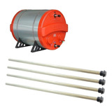 4 Bastões Anodo Sacrifício Aquecedor Solar Boiler 3 4 75cm