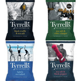 4 Batata Frita Tyrrells Diversos Sabores Importada