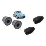 4 Batente Pudim Suspensão Dianteiro Traseiro Fusca 1500 1600