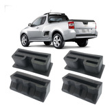 4 Batentes Coxim Da Tampa Traseira Chevrolet Montana 11 A 20