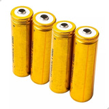 4 Bateria 18650 Li ion Gold 5200mah 4 2v Lanterna Tática Led