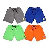 4 Bermuda Shorts Infantil Juvenil Moletinho Algodão 85 Kit Tamanho 10