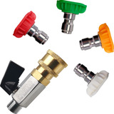 4 Bicos Coloridos Registro Engate Rápido Vulcan Vlp2500 2