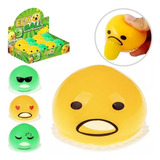 4 Bolinhas Eca Ball Divertida Squishie Aperta Sai Slime