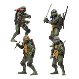 4 Bonecos Tartaruga Ninjas Action Figure