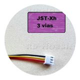 4 Cabinhos Jst xh 3 Vias Apenas Femea Com Fios 14cm