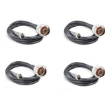 4 Cabos Descida Celular Rgc 58 15mts Para Antena Menor Valor