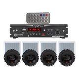 4 Caixas De Som Jbl C Receiver E Arandelas Som Ambiente