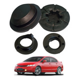 4 Calços Apoio Mola Traseira Honda New Civic Após 08