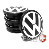 4 Calotinhas Miolo Centro Roda Volkswagen