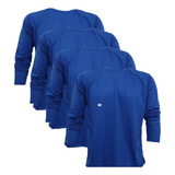 4 Camisa M Longa Pedreiro Trabalho P Uniforme Profissional