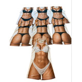 4 Camisolas Corpo Sarado Despedida Solteira Cha Lingerie