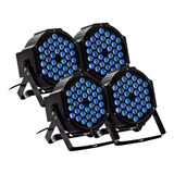 4 Canhão Refletor Led Par 64