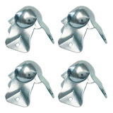 4 Canto Bola Cantoneira Aço Zinco Para Case Santo Angelo S22